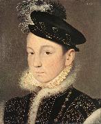 Francois Clouet Portrait of King Charles IX Germany oil painting artist
